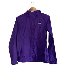 The North Face Purple DryVent Rain Jacket Women’s Small Hooded Shell